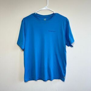 Alo Yoga Blue Short Sleeve T Shirt Cool Fit Medium men